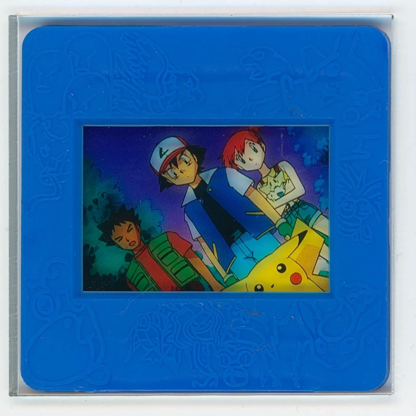 ash, misty, brock, pikachu
