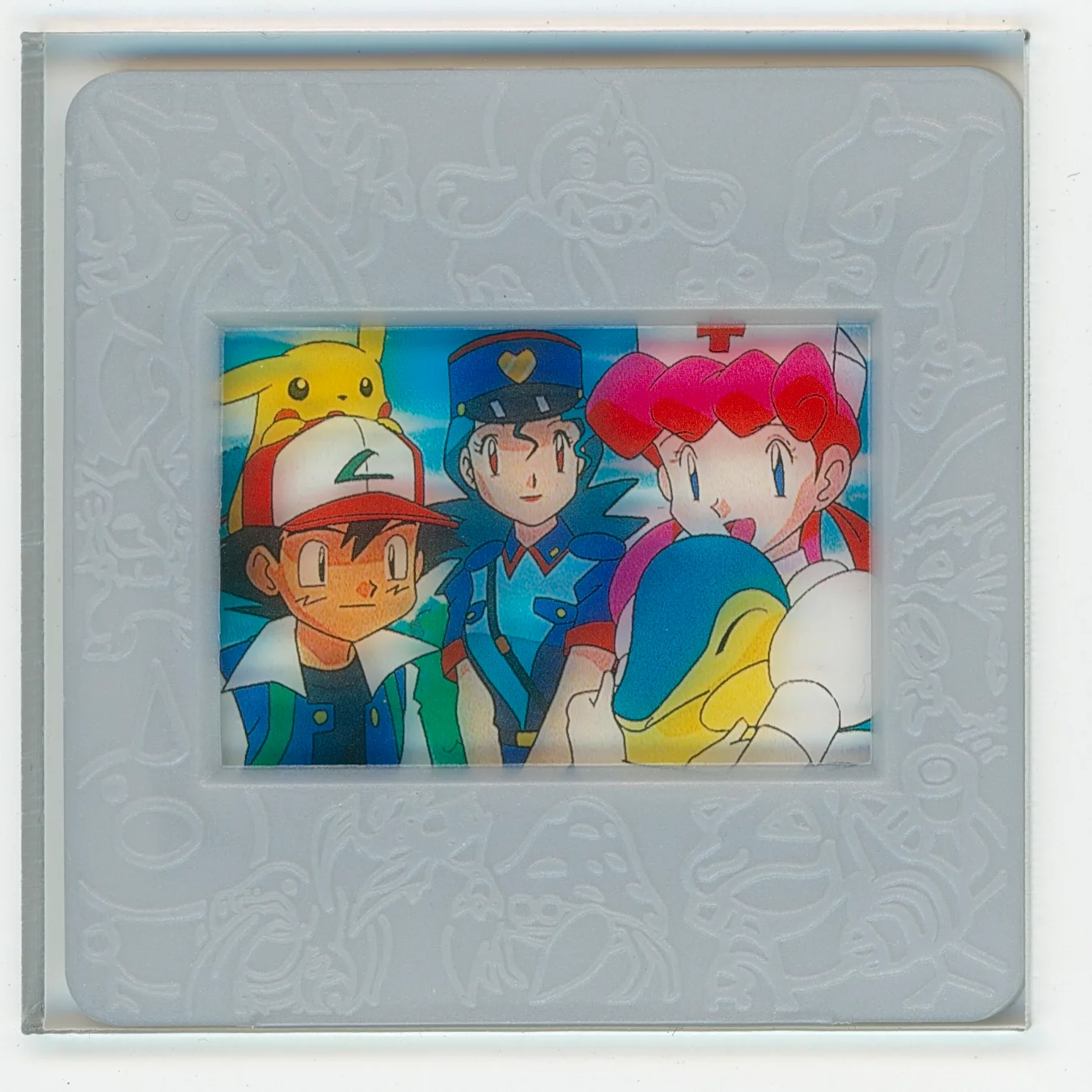 ash, brock, officer jenny, pikachu
